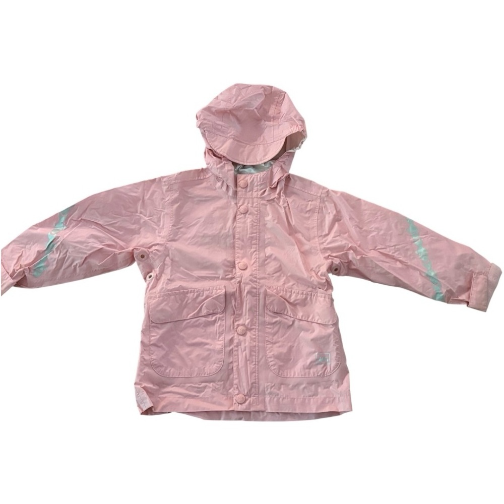 REI Rain Jacket & Rain Pants Set - Pink with Fish Details Size 3T - Picture 3 of 12